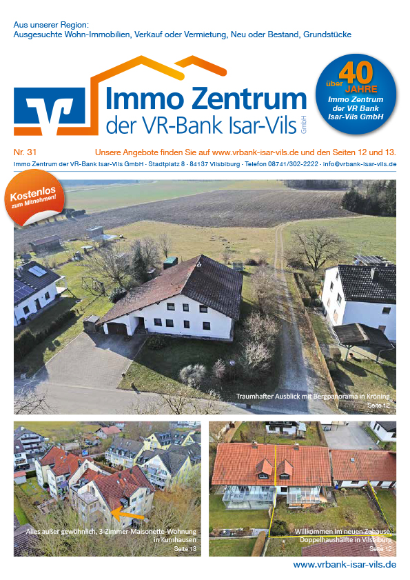 Immo Zentrum der VR-Bank Isar-Vils