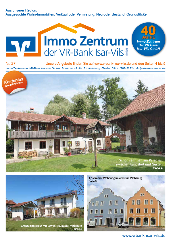 Immo Zentrum der VR-Bank Isar-Vils