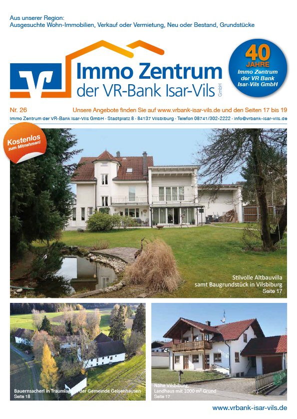 Immo Zentrum der VR-Bank Isar-Vils