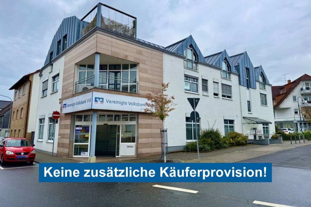 Ehemalige Bankfiliale mit Büroeinheit – 
zentral, gepflegt, flexibel nutzbar