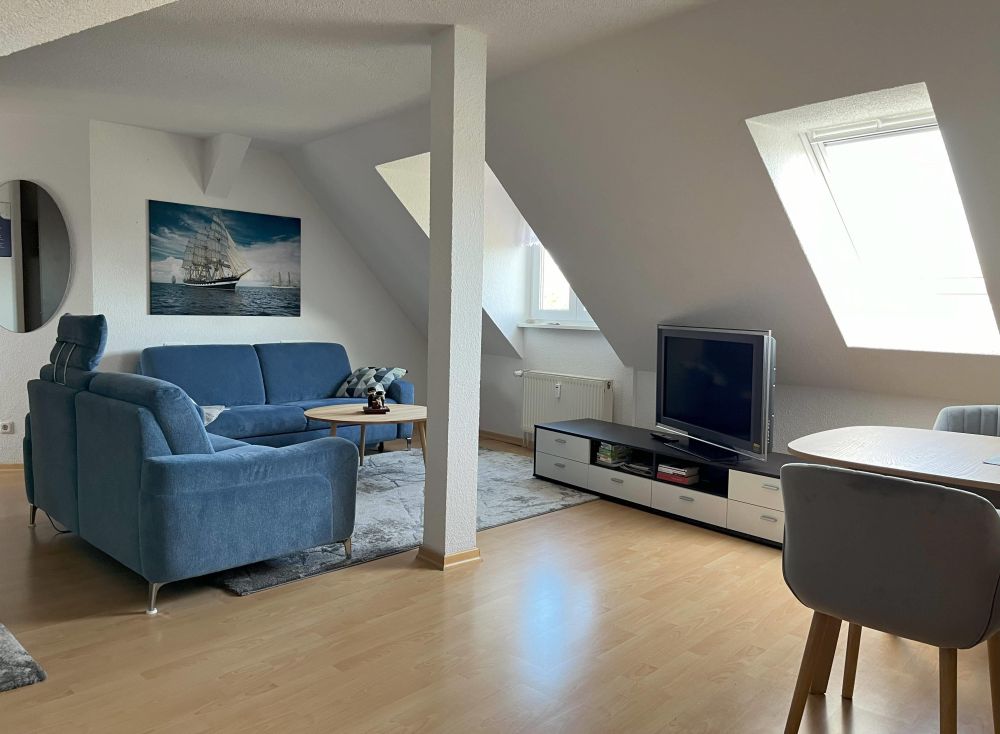 Dachgeschosswohnung in der Strandstraße