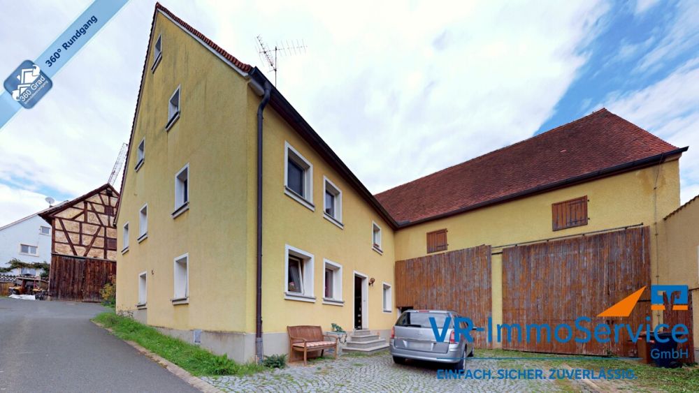 Für handwerklich Begabte - Ehemalige Hofstelle in Kleinhaslach-Dietenhofen