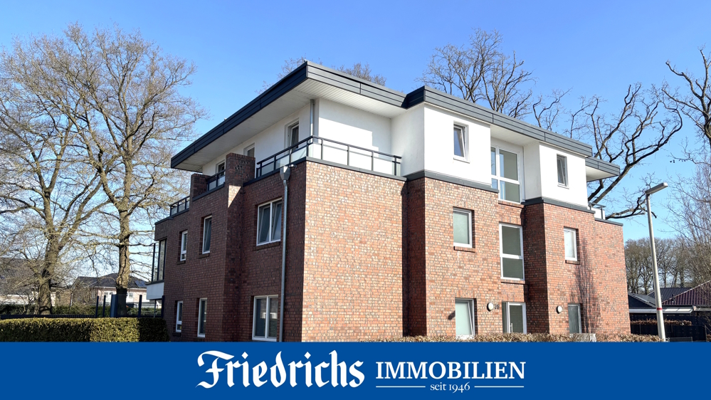 Bezugsfreie 3-Zi.-OG-Wohnung mit Balkon u. Stellplatz in Wohngebietslage von Rastede / Zentrumsnähe