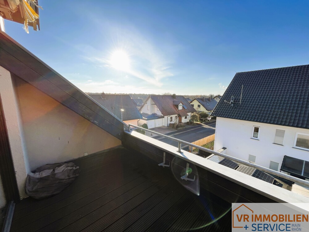 Blick aus der Dachterrasse