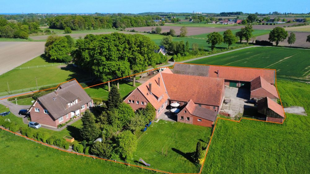 Wunderschöne Resthofstelle in der münsterländischen Parklandschaft im Außenbereich von Neuenkirchen!