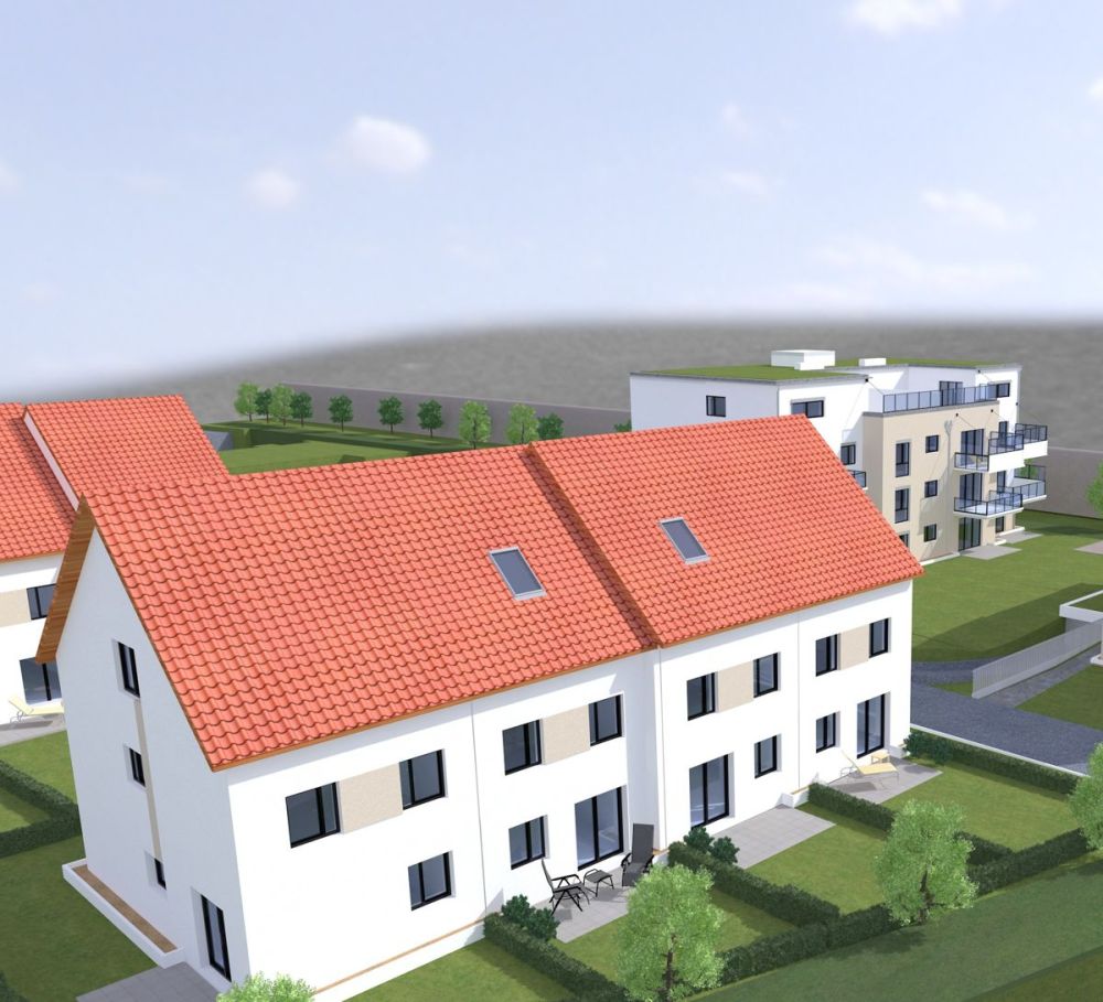 Neubau-Reihenhaus in Rodgau-Dudenhofen – individuell ausbaufähig