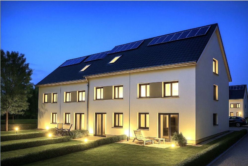 Neubau-Reihenhaus in Rodgau-Dudenhofen – individuell ausbaufähig