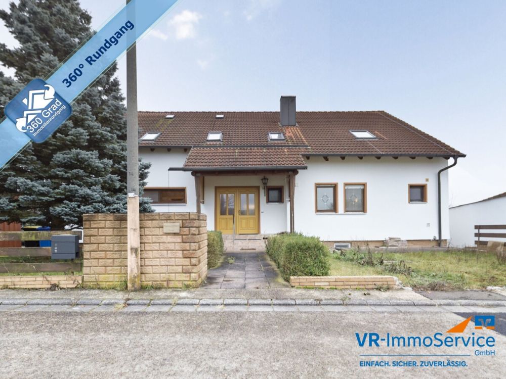 Genügend Platz für die ganze Familie - großzügige  Haus-im-Haus -Eigentumswohnung bei Bad Windsheim