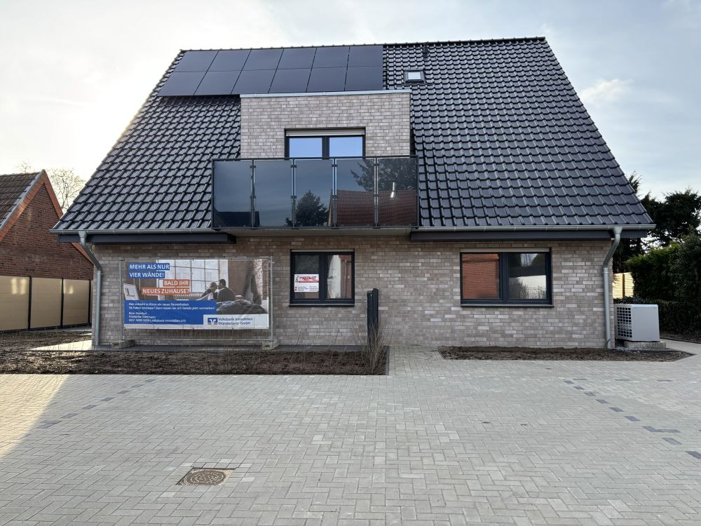 Genuss eines Neubaus! Moderne Erdgeschosswohnung im Doppelhaus in Nordwalde