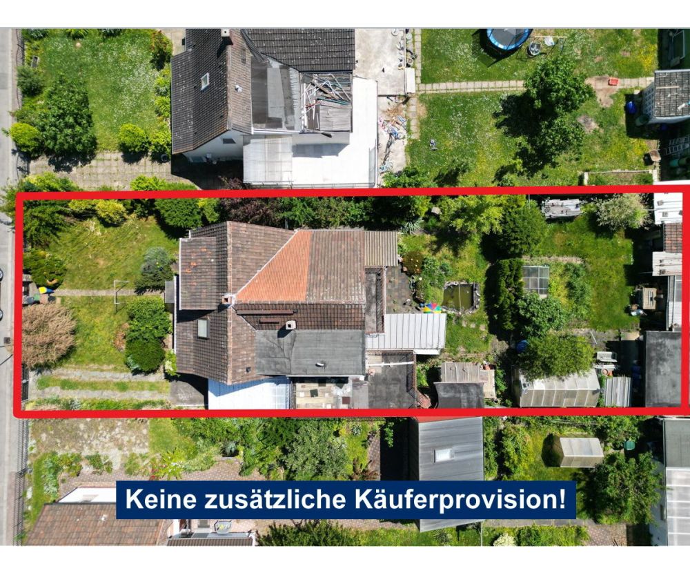 Abrissgrundstück für Einfamilienhaus