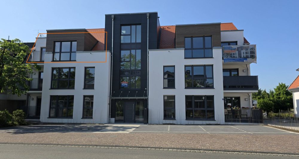 Gemütliche Neubauwohnung mit Balkon und Einbauküche in Lienen!