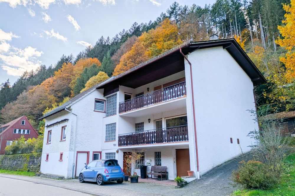 Interessantes Haus, großes Grundstück, separater Bauplatz im ruhigen von Natur umgebenen Sensbachtal