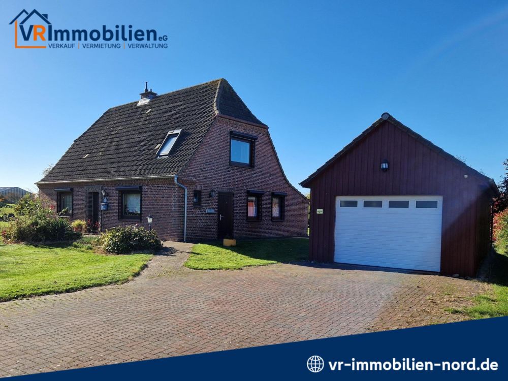 Idyllisches Einfamilienhaus auf der Halbinsel Nordstrand