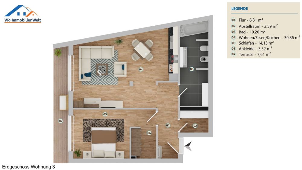 Neubau moderner Eigentumswohnungen im Ostviertel von Göttingen