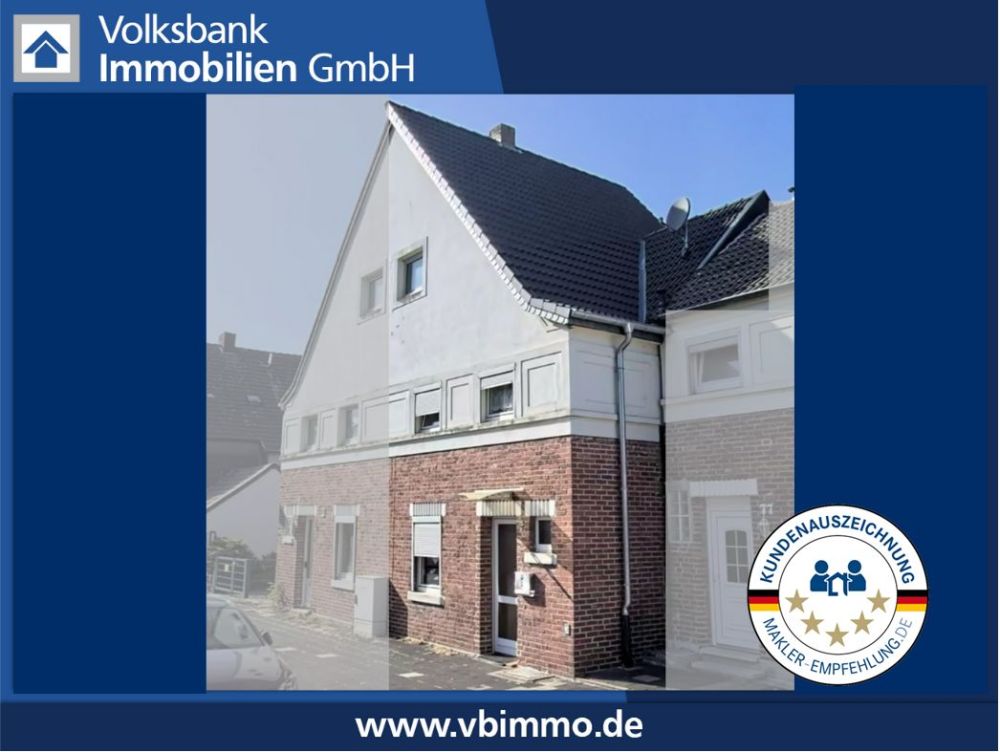 Hückelhoven Schaufenberg: modernisiertes Zechenhaus mit großem Garten, Garage, Pool, Lounge