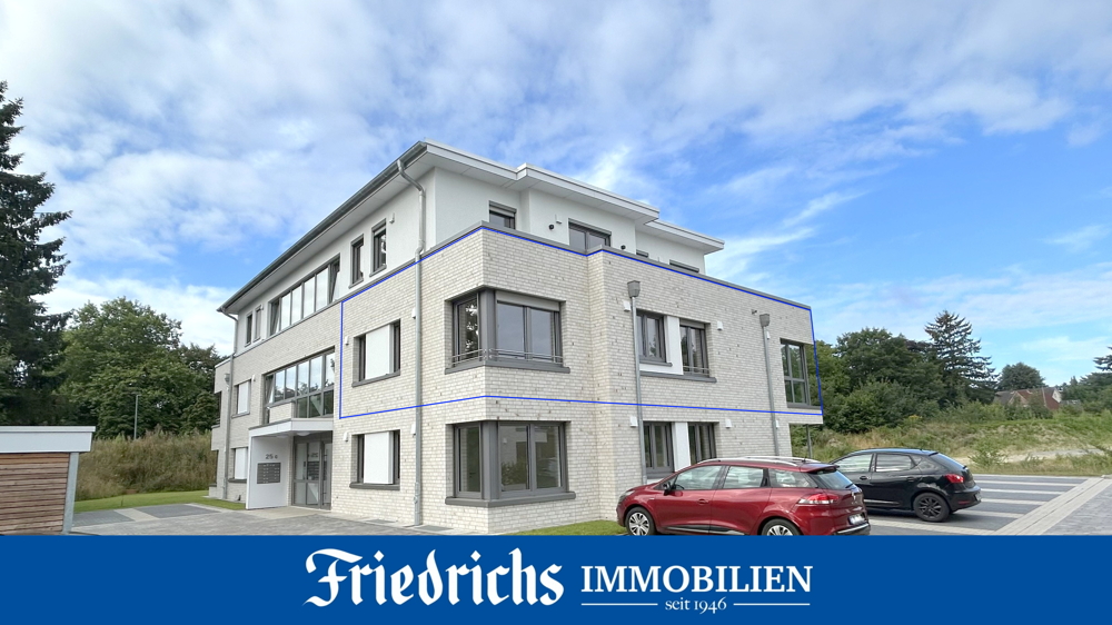 Stilvolle, barrierefreie 3-Zimmer-Wohnung mit Wintergarten u. Stellplatz in zentraler Lage von Varel