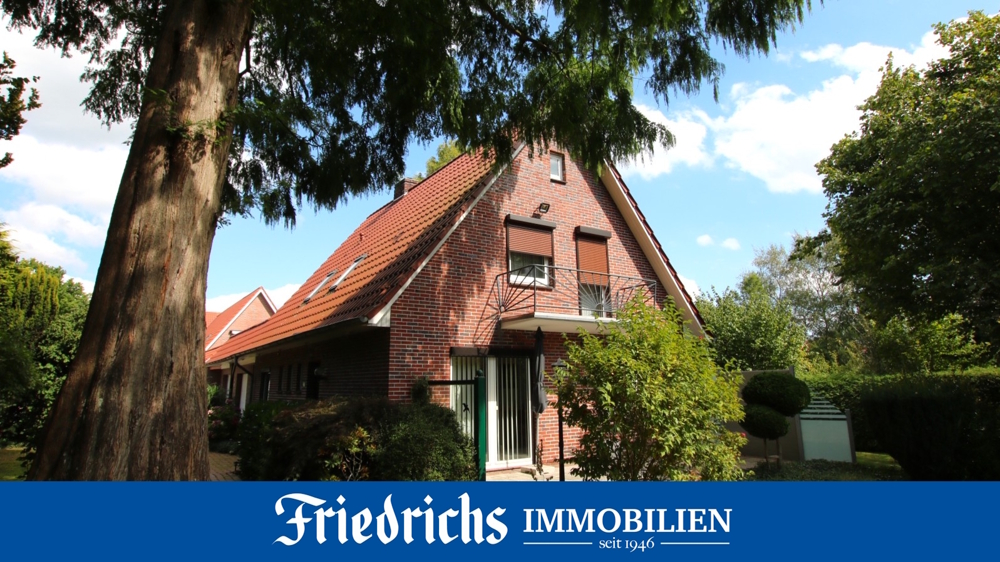 Einfamilienhaus mit überdachter Terrasse und großem Gartengrundstück in Bad Zwischenahn - Dänikhorst