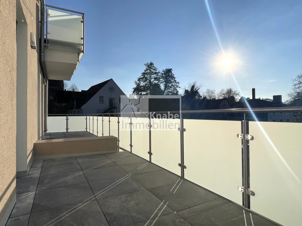 Sonnenverwöhnter Balkon
