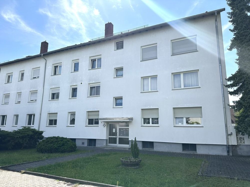Helle 3-Zimmer-Wohnung mit Balkon & Garage in ruhiger Lage von Babenhausen