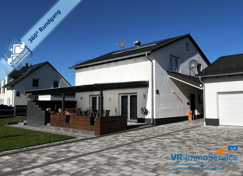 Jung, modern, familienfreundlich - Neuwertiges Einfamilienhaus in Wörnitz!