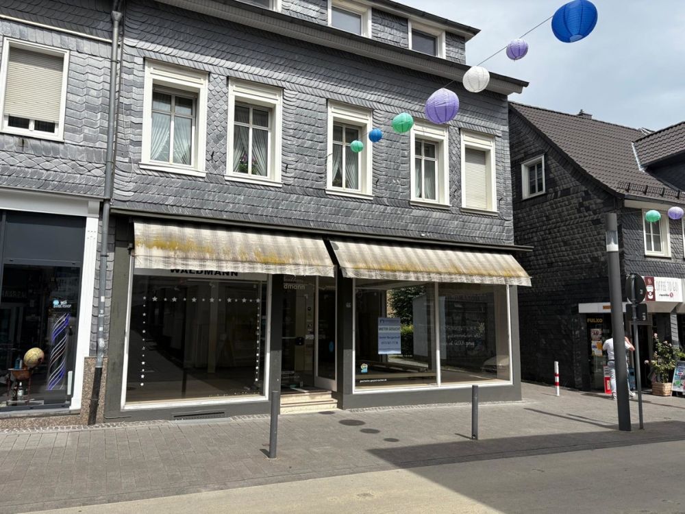 Ladenlokal in attraktiver Geschäftslage von Wipperfürth