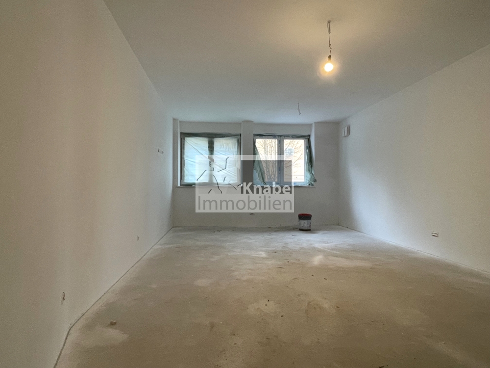 Rohbau: Wohn und Schlafbereich