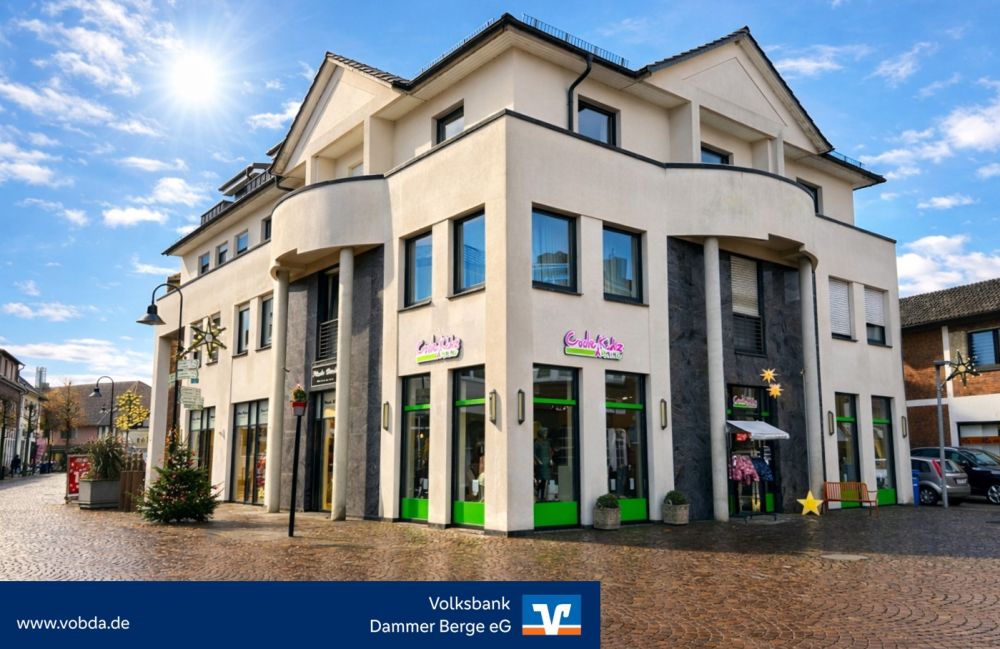 Renovierte Zwei-Zimmer-Wohnung in bester Lage von Damme zu vermieten!