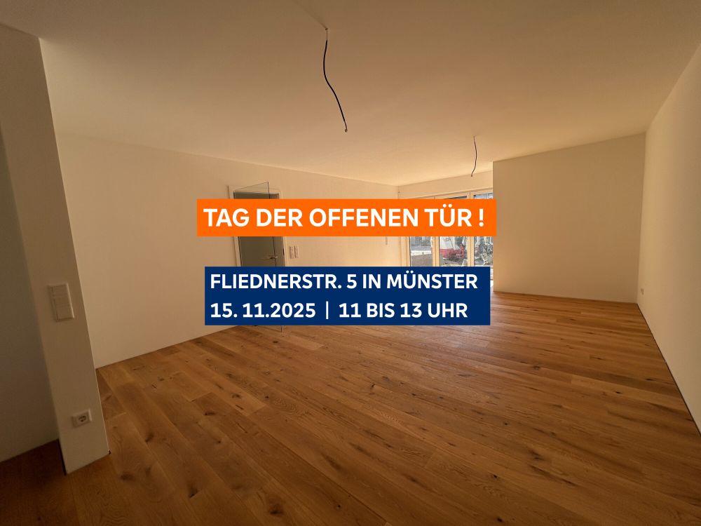Moderne Neubauwohnung in Münster – Erstklassige Ausstattung inklusive!