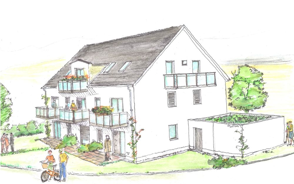 Schlüsselfertige Neubau-Eigentumswohnung in Top Lage von Hallbergmoos/Goldach!