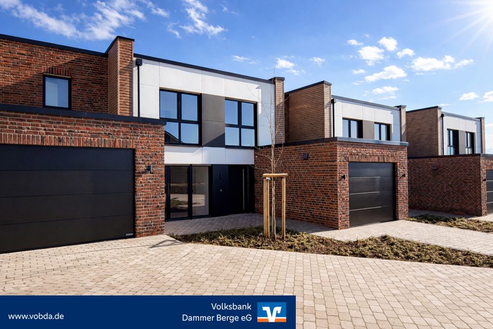Jetzt zugreifen: Exklusive Neubau Reihenhäuser im KfW 40 QNG-Standard in bevorzugter Lage von Damme!
