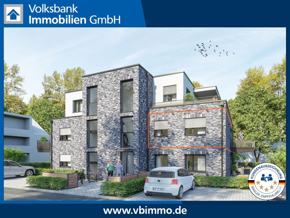 Neubau Obergeschosswohnung in schöner Wohnlage von Niederkrüchten
