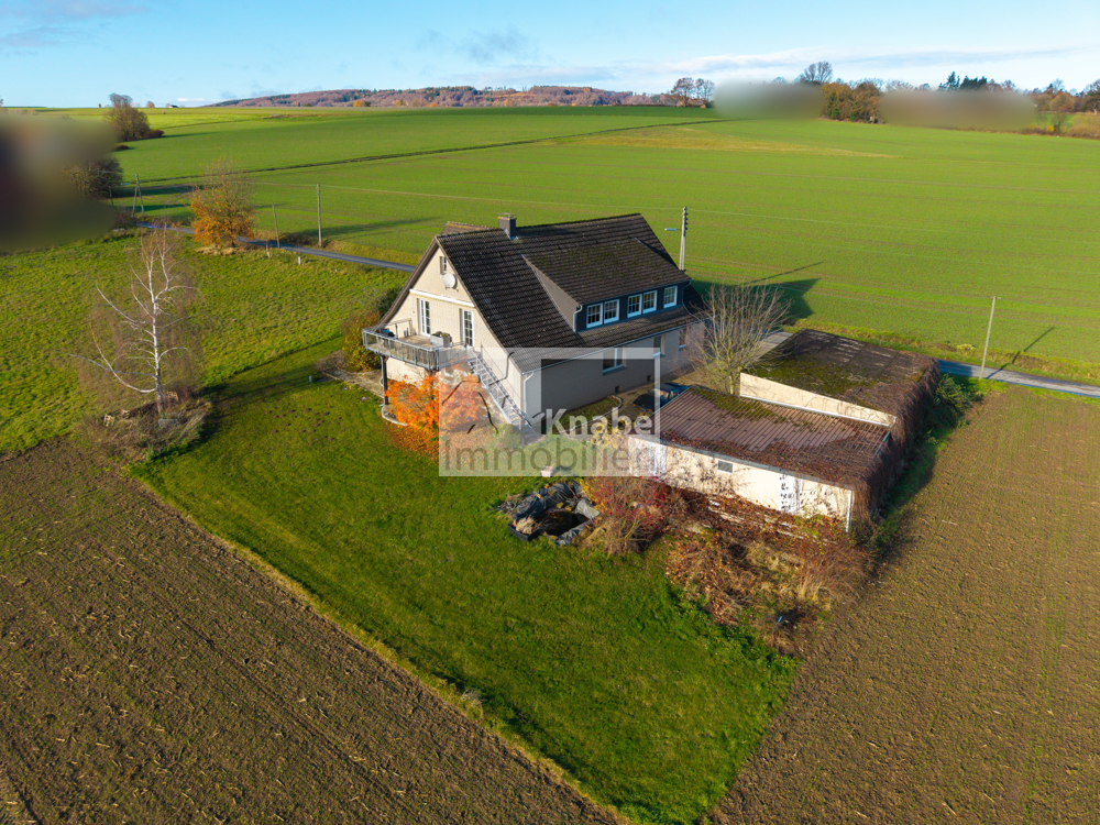 Herrliche Lage am Naturschutzgebiet