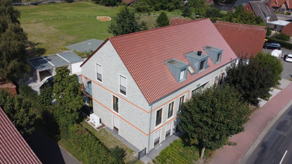 Erstbezug!!
barrierefreie 3-Zimmer Mietwohnung 
mit Stellplatz im Zentrum von Spelle!
