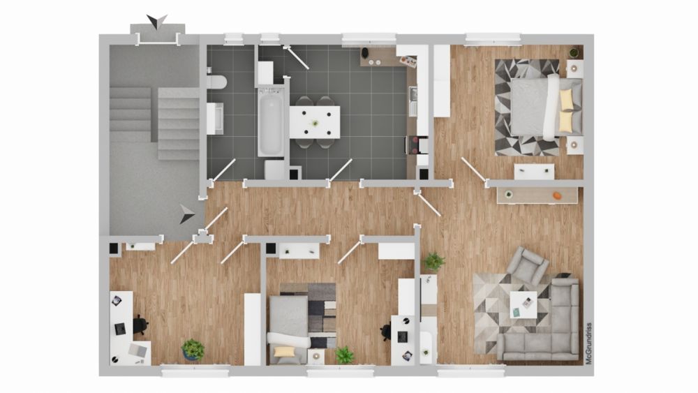 Großzügige 4-Zimmer-Eigentumswohnung in unmittelbarer Innenstadtlage!