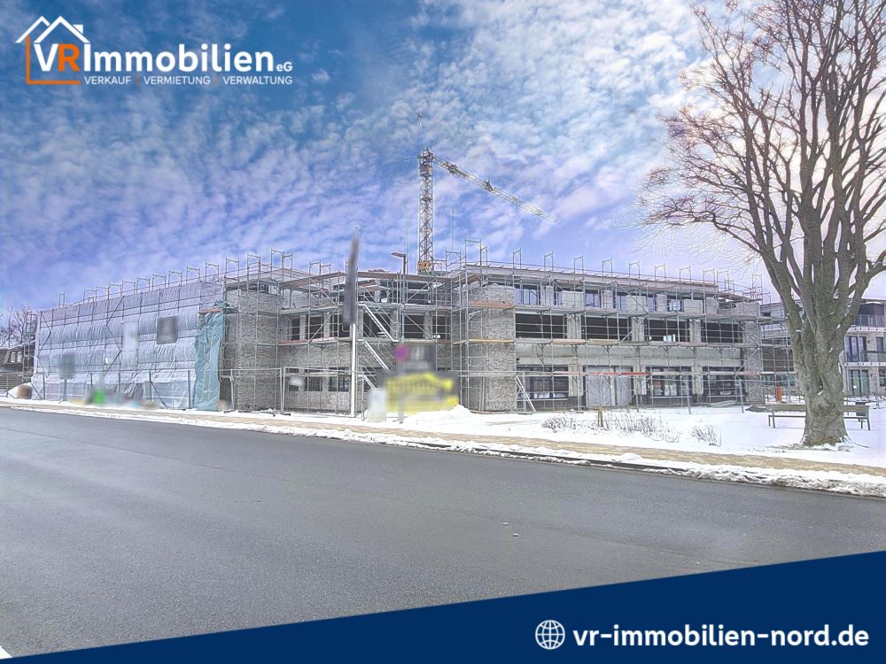 Der Neubau ist in vollem Gange