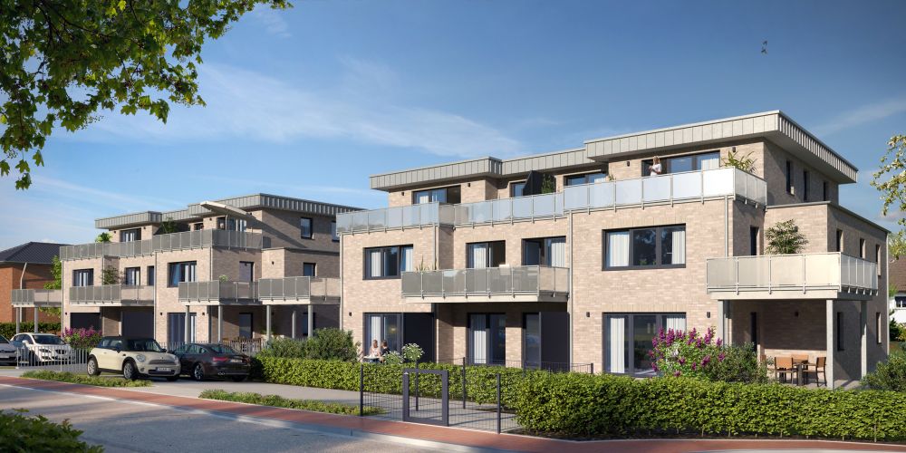 Ihr MODERNES ZUHAUSE wartet!
*Neubauwohnung im 1. Obergeschoss*