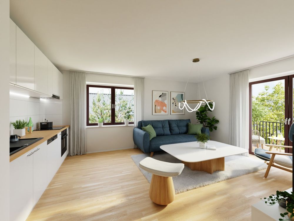 PREISREDUZIERUNG
Erstbezug. Hochwertige Materialien. Lichtdurchflutet.