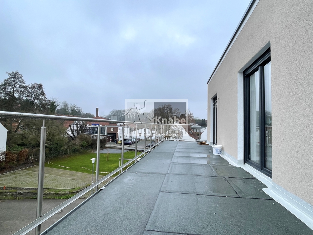 Rohbau: Dachterrasse