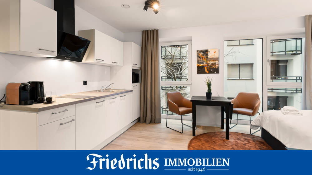 8 möblierte und hochwertige 1-Zimmer-Apartments für kurzfristige Vermietung im Stadtkern Oldenburgs