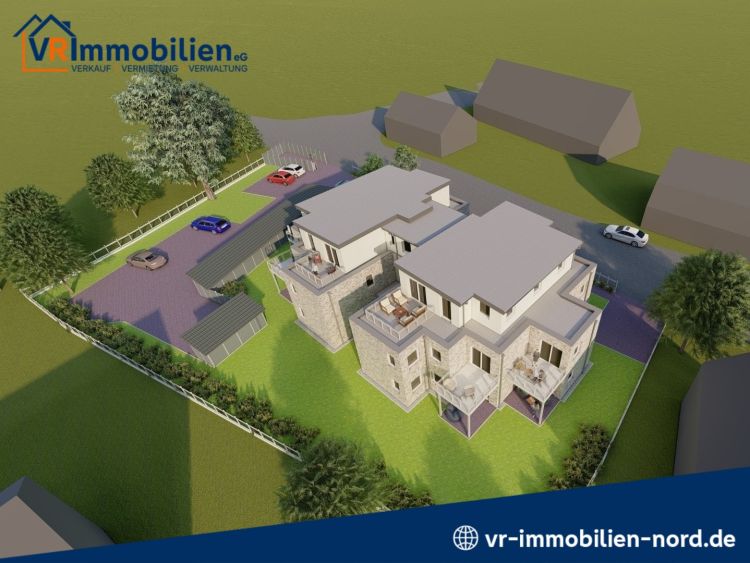 10 moderne und zentral gelegene Eigentumswohnungen am Rande der Hüttener Berge