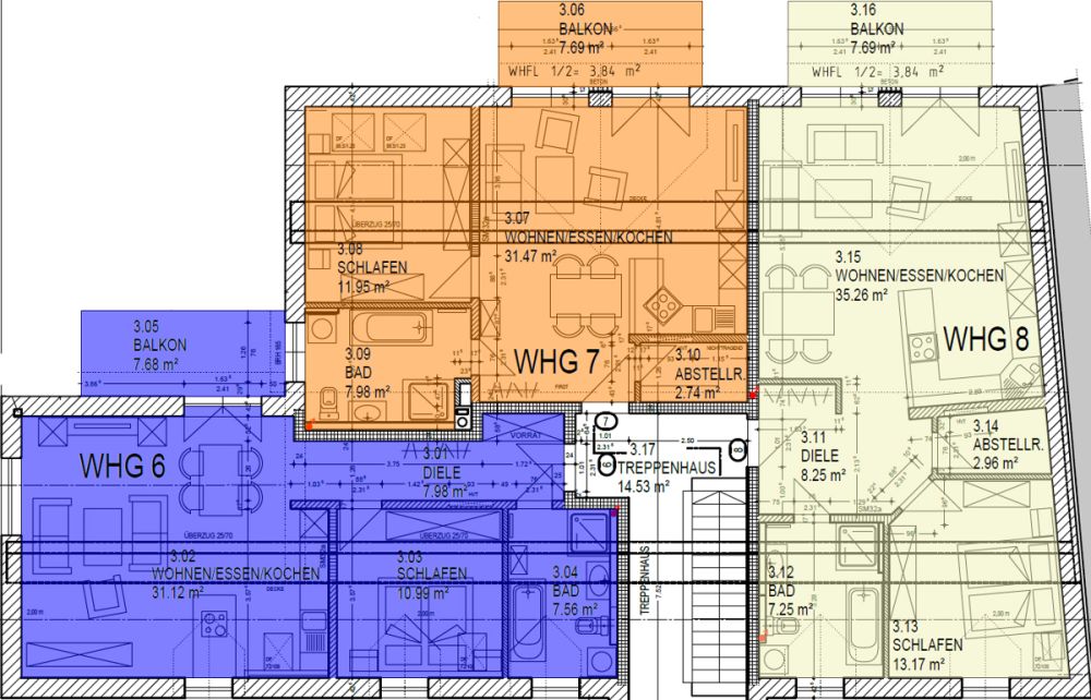 ERSTBEZUG !!!  - Es fällt keine zusätzliche Käuferprovision an!
Große, Sonnige Erdgeschosswohnung