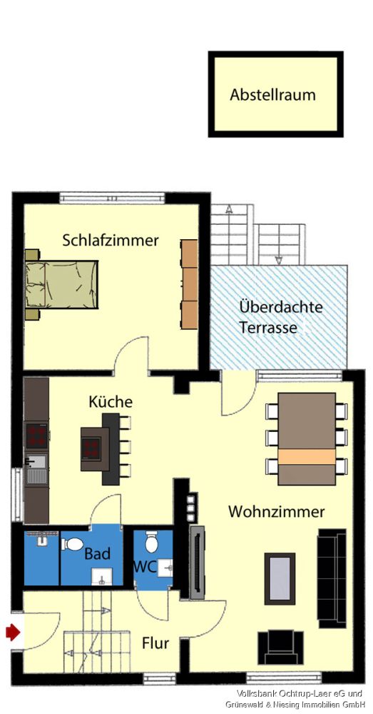 Doppelhaushälfte komplett sarniert!