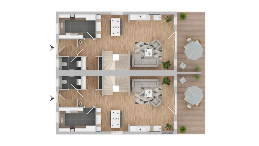 Doppelhaushälfte mit langfristigem Mietvertrag!