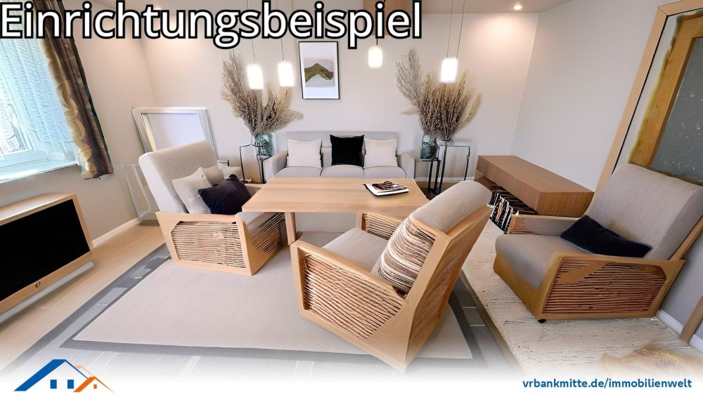 So könnte IHR Wohnzimmer aussehen ....