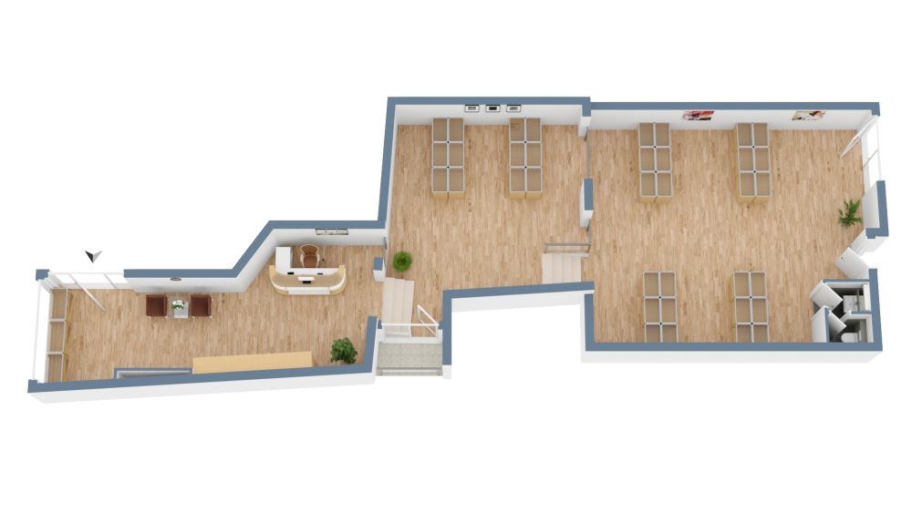 Top gepflegte Büro-/Praxisfläche im Zentrum von Murnau