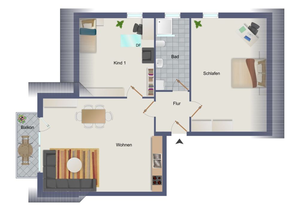 Erstbezug. Hochwertige Materialien. Lichtdurchflutet.