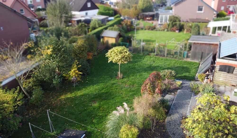 Luftbild Gartenbereich