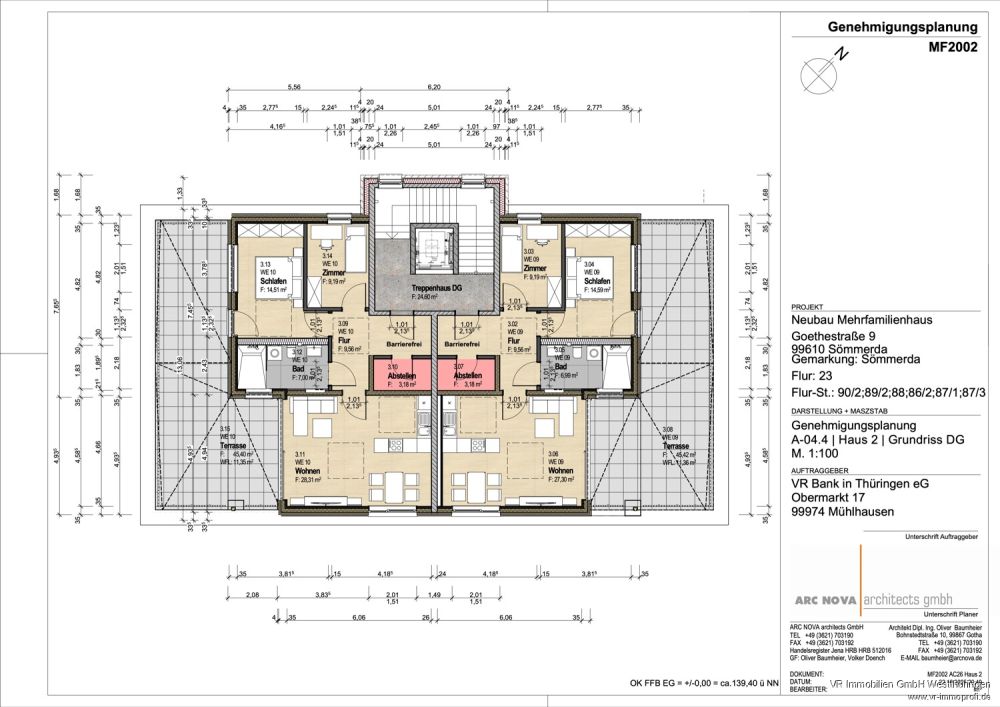 Exklusive Penthousewohnung zu vermieten!