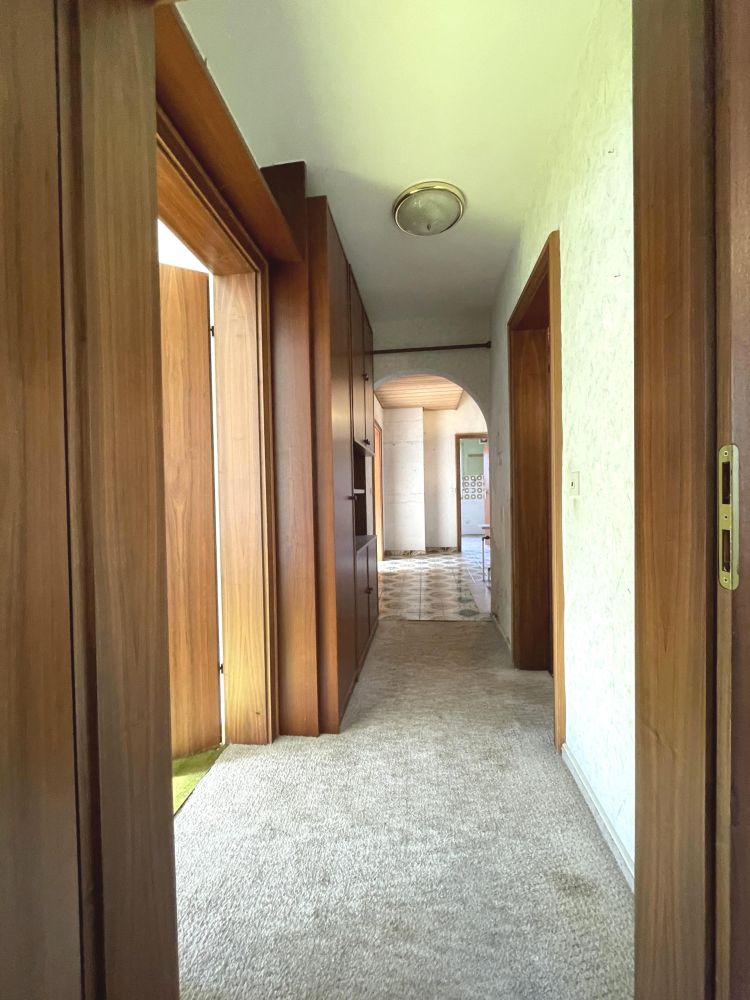 Flur zu den Schlafräumen