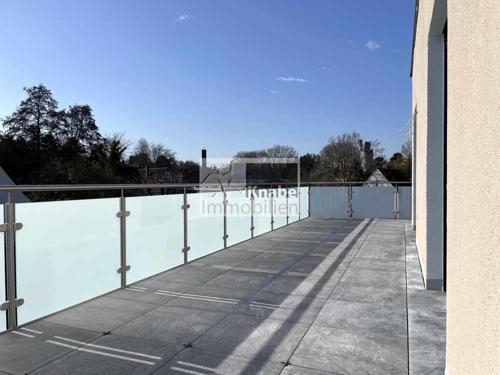 Blick von der Dachterrasse